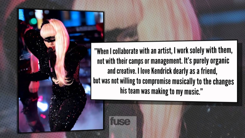 Lady Gaga Leaks Kendrick Lamar Duet Bitch, Dont Kill My
