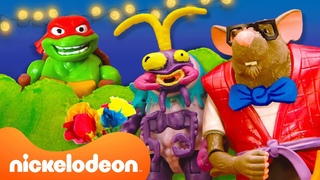 Игрушки Черепашки-ниндзя помогают Сплинтеру на свидании с МУТАНТОМ! 💐 | Nickelodeon Cyrillic