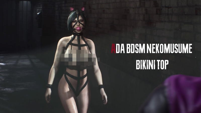 Resident Evil 2 Remake Ada BDSM Nekomusume Bikini Top