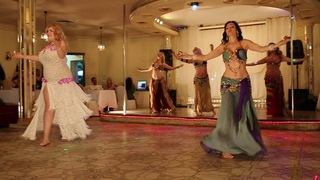 Bellydance with zills. Ruwaida studio (Korolev) at Hafla Balady 23/06/16