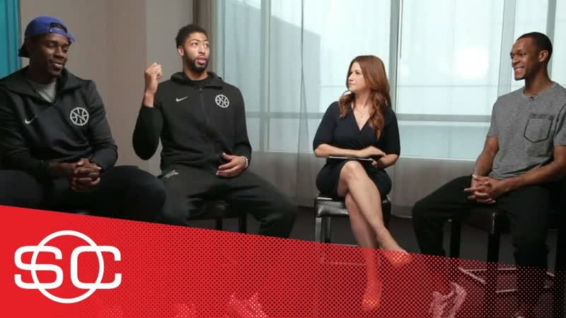 Anthony Davis, Rajon Rondo and Jrue Holiday are ready for Steph Currys return, Sports Center,