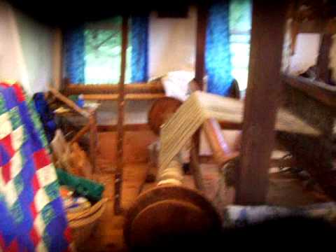 Nancy Today: A pre industrial revolution loom (weaving 62) ASMR