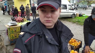 Полицейский рейд с дракой