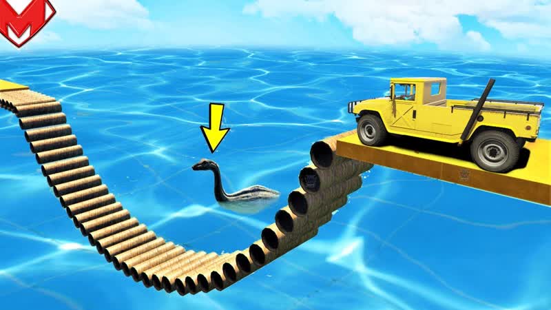 ВЕСЕЛЫЙ ПАРКУР НА НОВОМ ХАММЕРЕ В GTA 5 ONLINE УГАРНЫЕ ГОНКИ НА
