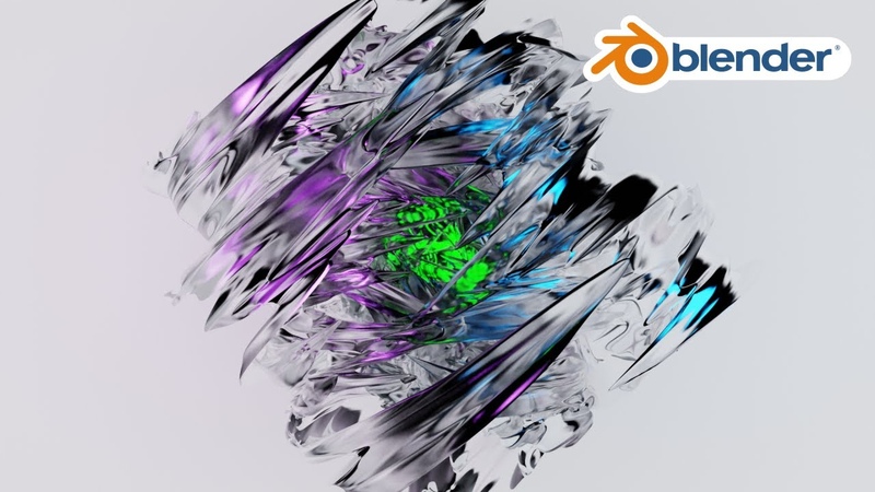 Blender Tutorial Create a Simple and Satisfying Abstract Digital Art In Blender 2. 93,