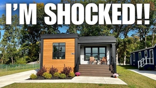 This NEW prefab house is CHANGING the GAME! I’m totally blown away! Mobile Home Tour