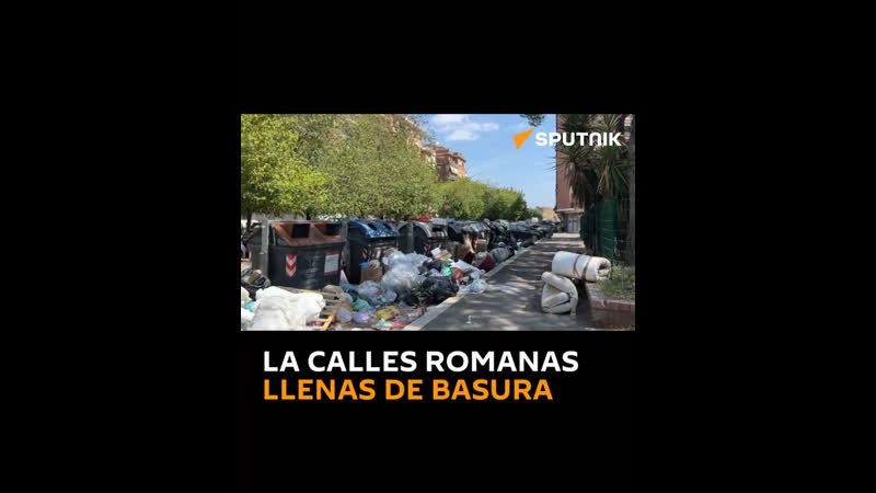 La calles italianas están inundadas de