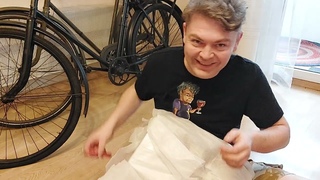 Распаковка ништяков! Оригинальный ящик Truppenfahrrad в минтовейшем состоянии!