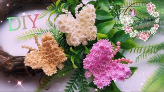 🦋Цветочные 🌺Бабочки из фоамирана 3D🦋DIY /MKЗаколочки, декорБабочка от Alenka_your_flower😘🦋