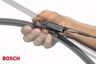 Установка стеклоочистителя с типом крепления Push Button 19mm: