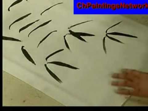 Prof Lu Teaches Bamboo Chinese painting 2,